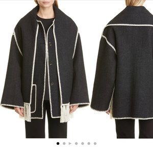 Toteme Dark Fret Melange-NWT -sz 42